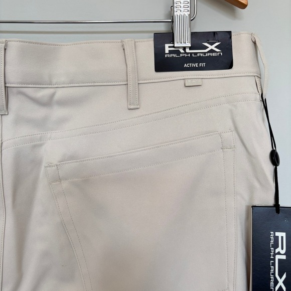 RLX Ralph Lauren Men's Size 38/32 Golf Pants Active Fit Sand Business Casual - Picture 8 of 15